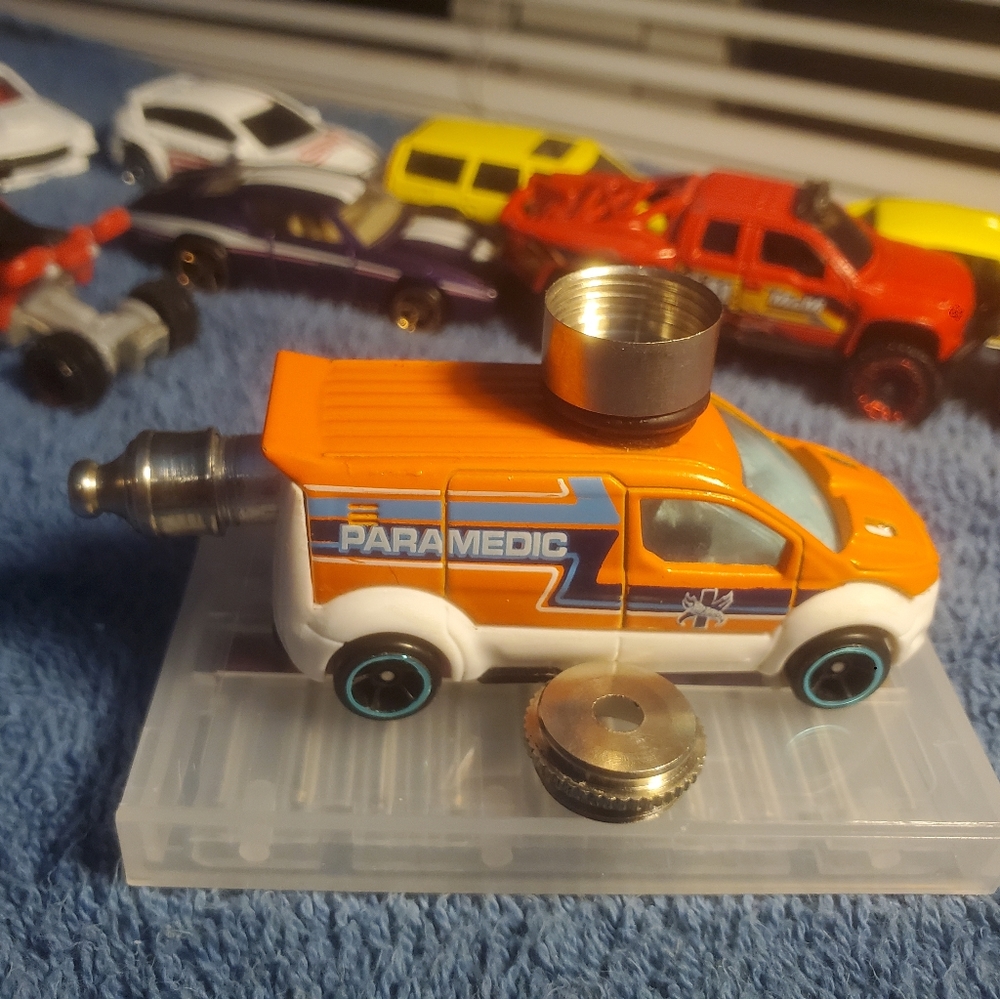 Custom made HotWheels. Fully functional.